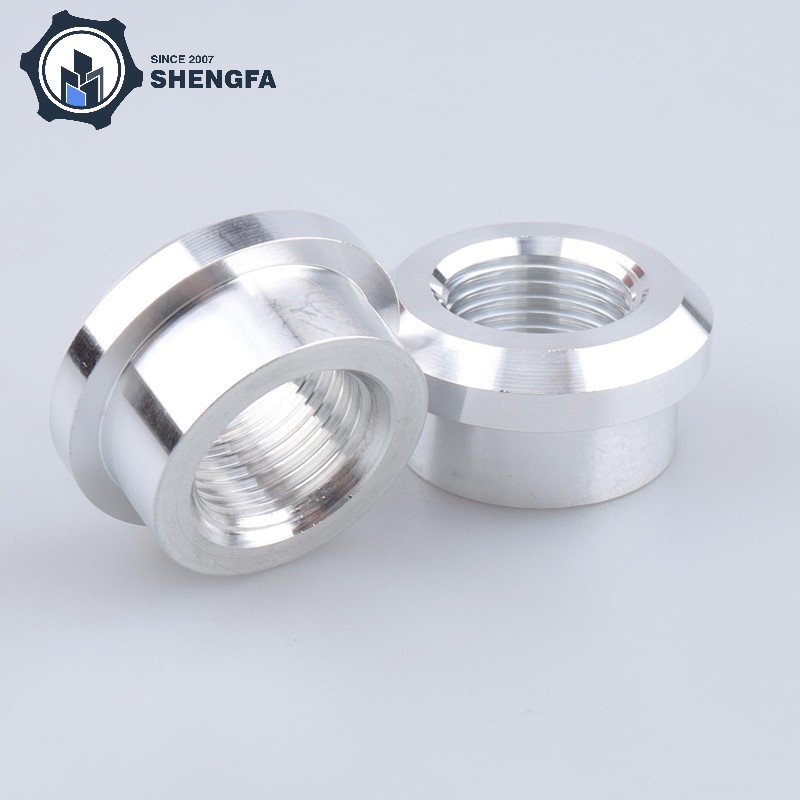 Aluminium kvindelig svejsbar bung